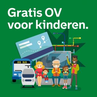Gratis openbaar vervoer voor Rotterdamse kinderen